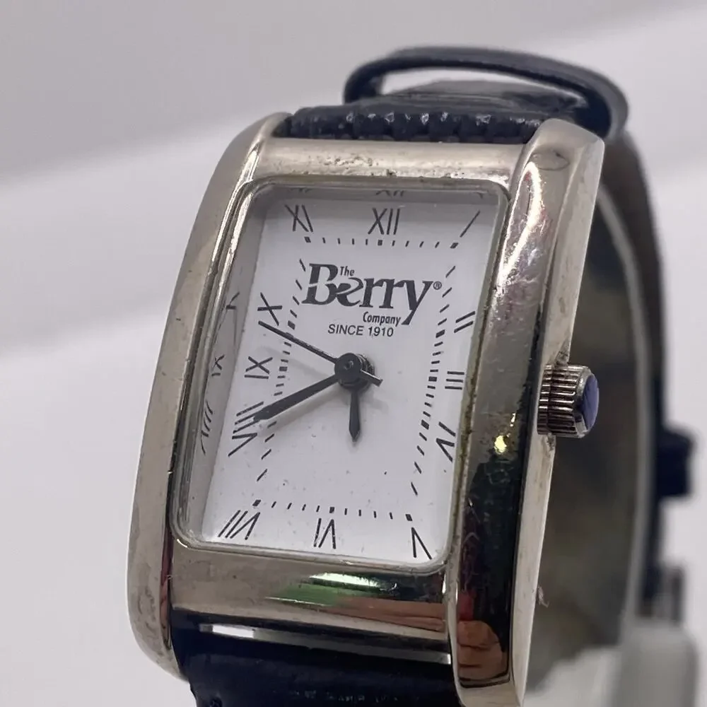 Womens Vintage Leather Quartz Fashion Watch New Battery
